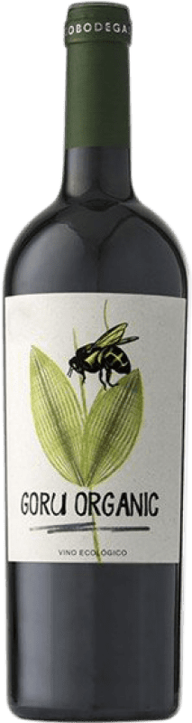 9,95 € Kostenloser Versand | Rotwein Ego Goru Organic D.O. Jumilla Region von Murcia Spanien Monastel de Rioja Flasche 75 cl