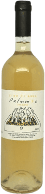 19,95 € Spedizione Gratuita | Vino bianco Vino di Anna Palmento Bianco I.G. Vino da Tavola Sicilia Italia Carricante, Grecanico, Catarratto, Minella Bottiglia 75 cl