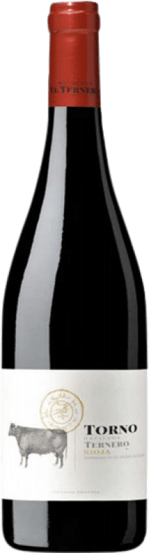 11,95 € 免费送货 | 红酒 Hacienda El Ternero Torno 岁 D.O.Ca. Rioja 拉里奥哈 西班牙 Tempranillo 瓶子 75 cl