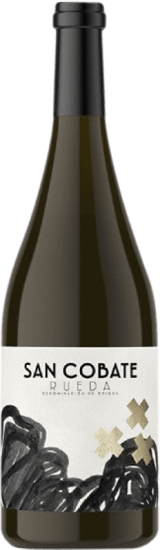 19,95 € 送料無料 | 白ワイン San Cobate D.O. Rueda カスティーリャ・イ・レオン スペイン Verdejo ボトル 75 cl
