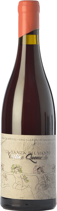 56,95 € Free Shipping | Red Wine 4 Monos La Danza del Viento Molino Quemado Crianza — Aged D.O. Vinos de Madrid Madrid's community Spain Garnacha — Grenache Eco — Organic Bottle 75 cl