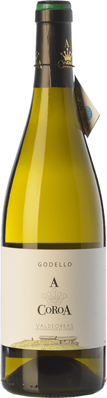 25,95 € Spedizione Gratuita | Vino Bianco A Coroa D.O. Valdeorras Galizia Spagna Godello 75 cl