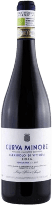 13,95 € Spedizione Gratuita | Vino rosso Baroni di Pianogrillo Curva Minore D.O.C.G. Cerasuolo di Vittoria Sicilia Italia Nero d'Avola, Frappato Bottiglia 75 cl