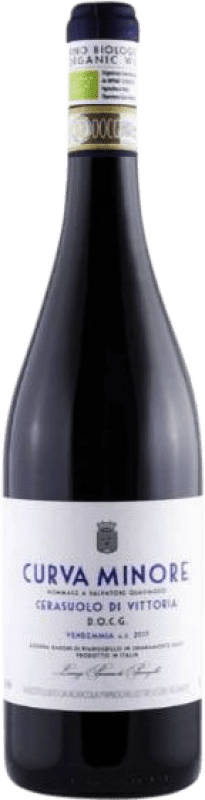 13,95 € 免费送货 | 红酒 Baroni di Pianogrillo Curva Minore D.O.C.G. Cerasuolo di Vittoria 西西里岛 意大利 Nero d'Avola, Frappato 瓶子 75 cl