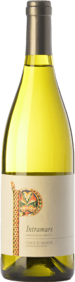 10,95 € Envío gratis | Vino blanco Abadia de Poblet Intramurs Blanc D.O. Conca de Barberà Cataluña España Chardonnay Botella 75 cl