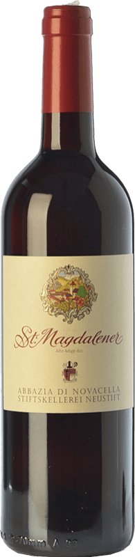 16,95 € Бесплатная доставка | Красное вино Abbazia di Novacella Santa Maddalena D.O.C. Alto Adige Трентино-Альто-Адидже Италия Schiava бутылка 75 cl