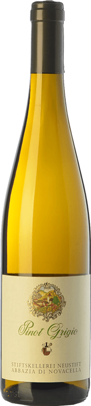 29,95 € Spedizione Gratuita | Vino bianco Abbazia di Novacella D.O.C. Alto Adige Trentino-Alto Adige Italia Pinot Grigio Bottiglia 75 cl