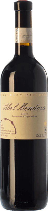 42,95 € Free Shipping | Red wine Abel Mendoza Selección Personal Aged D.O.Ca. Rioja The Rioja Spain Tempranillo Bottle 75 cl