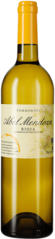 36,95 € Free Shipping | White wine Abel Mendoza Aged D.O.Ca. Rioja The Rioja Spain Torrontés Bottle 75 cl