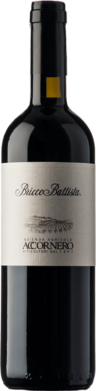 35,95 € Бесплатная доставка | Красное вино Accornero Bricco Battista D.O.C. Barbera del Monferrato Пьемонте Италия Barbera — Барбера Бутылка 75 cl