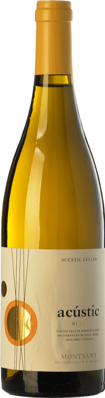 17,95 € Spedizione Gratuita | Vino Bianco Acústic Crianza — Invecchiato in Botte D.O. Montsant Catalogna Spagna Garnacha — Grenache, Macabeo, Xarel·lo Bottiglia 75 cl