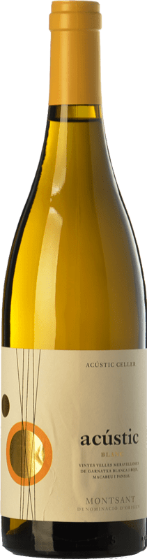 16,95 € Kostenloser Versand | Weißwein Acústic Blanc Alterung D.O. Montsant Katalonien Spanien Grenache Weiß, Grenache Grau, Macabeo, Xarel·lo Flasche 75 cl