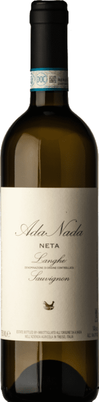 12,95 € Free Shipping | White wine Ada Nada Neta D.O.C. Langhe Piemonte Italy Sauvignon White Bottle 75 cl