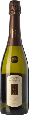 19,95 € Envío gratis | Espumoso blanco Adami Vigneto Giardino Seco D.O.C.G. Prosecco di Conegliano-Valdobbiadene Treviso Italia Glera Botella 75 cl