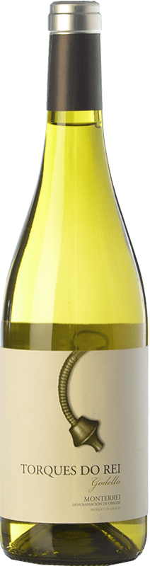 8,95 € 免费送货 | 白酒 Adegas Galegas Torques Do Rei D.O. Monterrei 加利西亚 西班牙 Godello 瓶子 75 cl