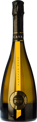 19,95 € Envoi gratuit | Vin Mousseux Blanc Adernats Brut Grande Réserve D.O. Cava Catalogne Espagne Macabeo — Macabeu, Xarel·lo, Parellada 75 cl