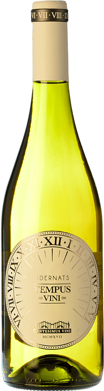 3,95 € Free Shipping | White wine Adernats Tempus Fugit Blanc Young D.O. Tarragona Catalonia Spain Macabeo, Xarel·lo, Parellada Bottle 75 cl