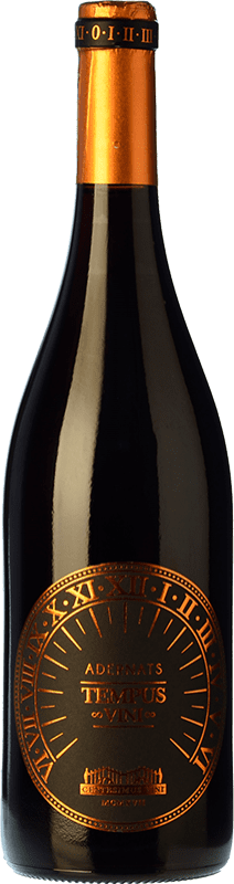 3,95 € Free Shipping | Red wine Adernats Tempus Fugit Negre Young D.O. Tarragona Catalonia Spain Tempranillo, Merlot Bottle 75 cl