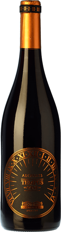 4,95 € Free Shipping | Red Wine Adernats Tempus Fugit Young D.O. Tarragona Catalonia Spain Tempranillo, Merlot Bottle 75 cl