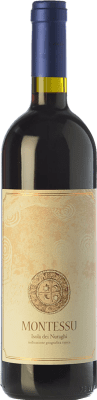 28,95 € Free Shipping | Red wine Agripunica Montessu I.G.T. Isola dei Nuraghi Sardegna Italy Merlot, Syrah, Cabernet Sauvignon, Carignan, Cabernet Franc Bottle 75 cl