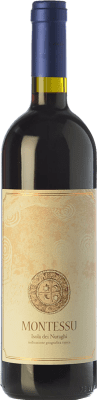 25,95 € Бесплатная доставка | Красное вино Agripunica Montessu I.G.T. Isola dei Nuraghi Sardegna Италия Merlot, Syrah, Cabernet Sauvignon, Carignan, Cabernet Franc бутылка 75 cl