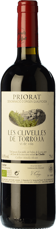 25,95 € Бесплатная доставка | Красное вино Aixalà Alcait Les Clivelles de Torroja Vi de Vila старения D.O.Ca. Priorat Каталония Испания Carignan бутылка 75 cl