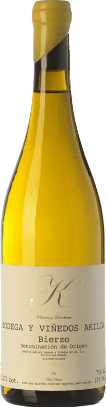 19,95 € Kostenloser Versand | Weißwein Akilia K D.O. Bierzo Kastilien und León Spanien Palomino Fino, Doña Blanca Flasche 75 cl