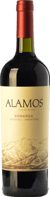 12,95 € 免费送货 | 红酒 Alamos 年轻的 I.G. Mendoza 门多萨 阿根廷 Bonarda 瓶子 75 cl