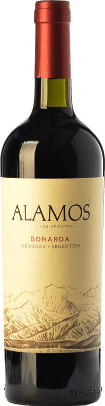 12,95 € Envio grátis | Vinho tinto Alamos Jovem I.G. Mendoza Mendoza Argentina Bonarda Garrafa 75 cl