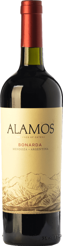 12,95 € 免费送货 | 红葡萄酒 Alamos 年轻的 I.G. Mendoza 门多萨 阿根廷 Bonarda — 博纳尔达 75 cl
