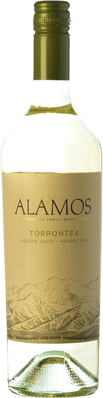 10,95 € Бесплатная доставка | Белое вино Alamos I.G. Mendoza Мендоса Аргентина Torrontés бутылка 75 cl