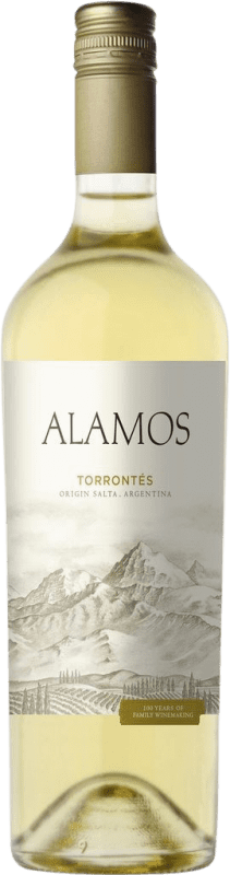 12,95 € 免费送货 | 白酒 Alamos I.G. Mendoza 门多萨 阿根廷 Torrontés 瓶子 75 cl