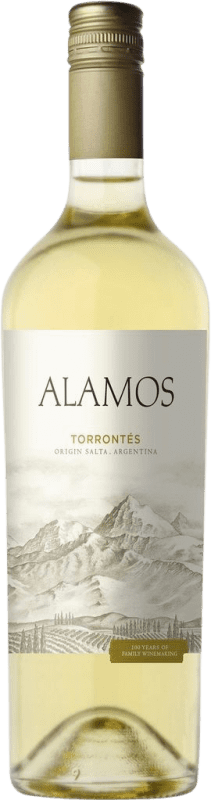 12,95 € Spedizione Gratuita | Vino Bianco Alamos I.G. Mendoza Mendoza Argentina Torrontés Bottiglia 75 cl