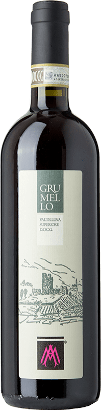 28,95 € Free Shipping | Red Wine Alberto Marsetti Grumello Superior D.O.C. Valtellina Lombardia Italy Nebbiolo Bottle 75 cl