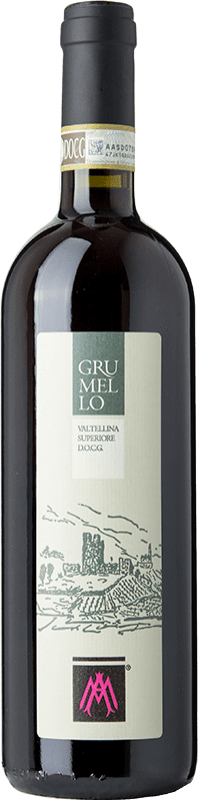 27,95 € Envio grátis | Vinho tinto Alberto Marsetti Grumello D.O.C.G. Valtellina Superiore Lombardia Itália Nebbiolo Garrafa 75 cl