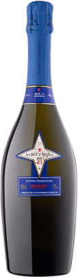 26,95 € Бесплатная доставка | Белое игристое вино Albet i Noya 21 Brut — брют Резерва D.O. Penedès Каталония Испания Chardonnay — Шардоне, Parellada — Парельяда Eco — Эко Био Органический Бутылка 75 cl