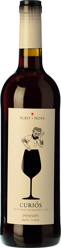 9,95 € Free Shipping | Red wine Albet i Noya Curiós Joven D.O. Penedès Catalonia Spain Tempranillo Bottle 75 cl