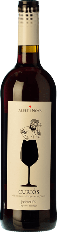 12,95 € 免费送货 | 红葡萄酒 Albet i Noya Curiós D.O. Penedès 加泰罗尼亚 西班牙 Tempranillo — 丹魄 Eco — 生态 有机 天然 75 cl