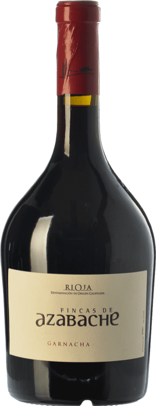 13,95 € Envio grátis | Vinho tinto Aldeanueva Azabache Crianza D.O.Ca. Rioja La Rioja Espanha Grenache Garrafa 75 cl