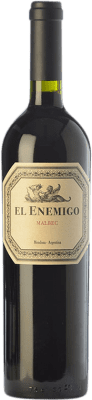 29,95 € Free Shipping | Red wine Aleanna El Enemigo Malbec I.G. Mendoza Mendoza Argentina Cabernet Franc, Malbec, Petit Verdot Bottle 75 cl