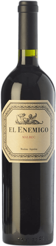 29,95 € Envío gratis | Vino tinto Aleanna El Enemigo Malbec I.G. Mendoza Mendoza Argentina Cabernet Franc, Malbec, Petit Verdot Botella 75 cl