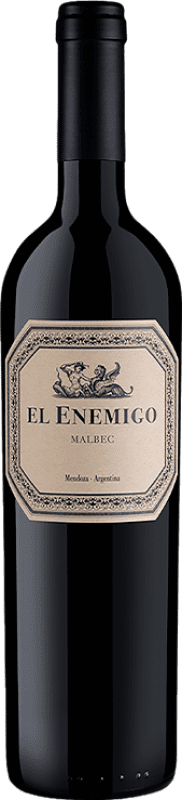 31,95 € Kostenloser Versand | Rotwein Aleanna El Enemigo Malbec I.G. Mendoza Mendoza Argentinien Cabernet Franc, Malbec, Petit Verdot Flasche 75 cl