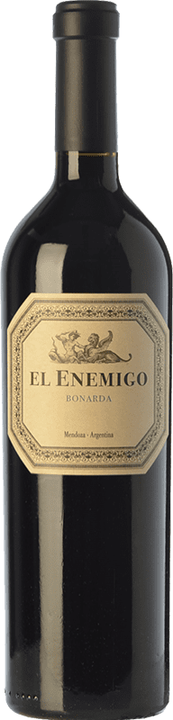 31,95 € 免费送货 | 红酒 Aleanna El Enemigo Bonarda I.G. Mendoza 门多萨 阿根廷 Bonarda 瓶子 75 cl