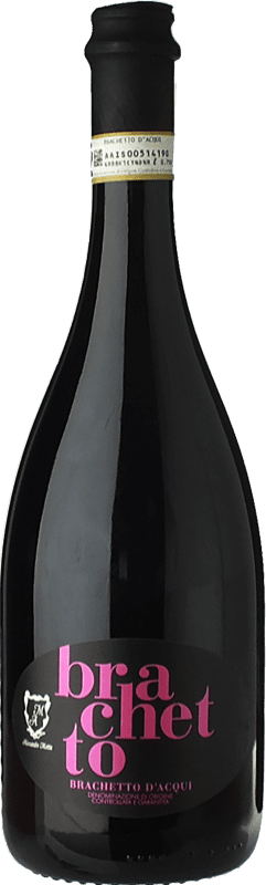 11,95 € Kostenloser Versand | Süßer Wein Alessandro Motta D.O.C.G. Brachetto d'Acqui Piemont Italien Brachetto Flasche 75 cl