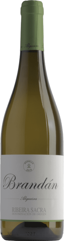 17,95 € Бесплатная доставка | Белое вино Algueira Brandan D.O. Ribeira Sacra Галисия Испания Godello бутылка 75 cl