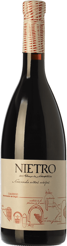 6,95 € Spedizione Gratuita | Vino Rosso Garapiteros Nietro Giovane D.O. Calatayud Aragona Spagna Garnacha — Grenache Bottiglia 75 cl