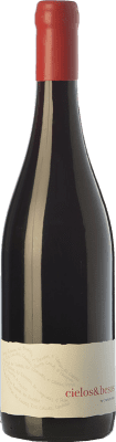 10,95 € Free Shipping | Red wine Almaroja Cielos & Besos Joven D.O. Arribes Castilla y León Spain Tempranillo, Rufete, Juan García Bottle 75 cl