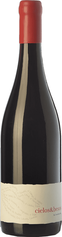 10,95 € Free Shipping | Red wine Almaroja Cielos & Besos Young D.O. Arribes Castilla y León Spain Tempranillo, Rufete, Juan García Bottle 75 cl