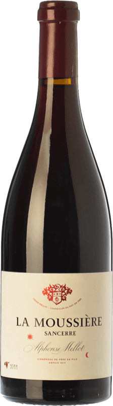 45,95 € Envío gratis | Vino tinto Alphonse Mellot La Moussière Rouge Crianza A.O.C. Sancerre Loire Francia Pinot Negro Botella 75 cl