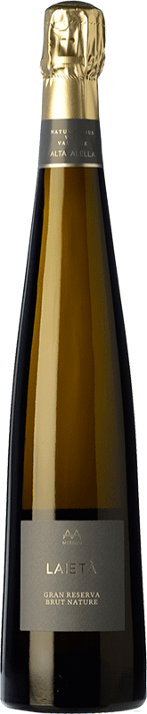 26,95 € 免费送货 | 白起泡酒 Alta Alella AA Mirgin Laietà Brut Nature 大储备 D.O. Cava 加泰罗尼亚 西班牙 Chardonnay 瓶子 75 cl